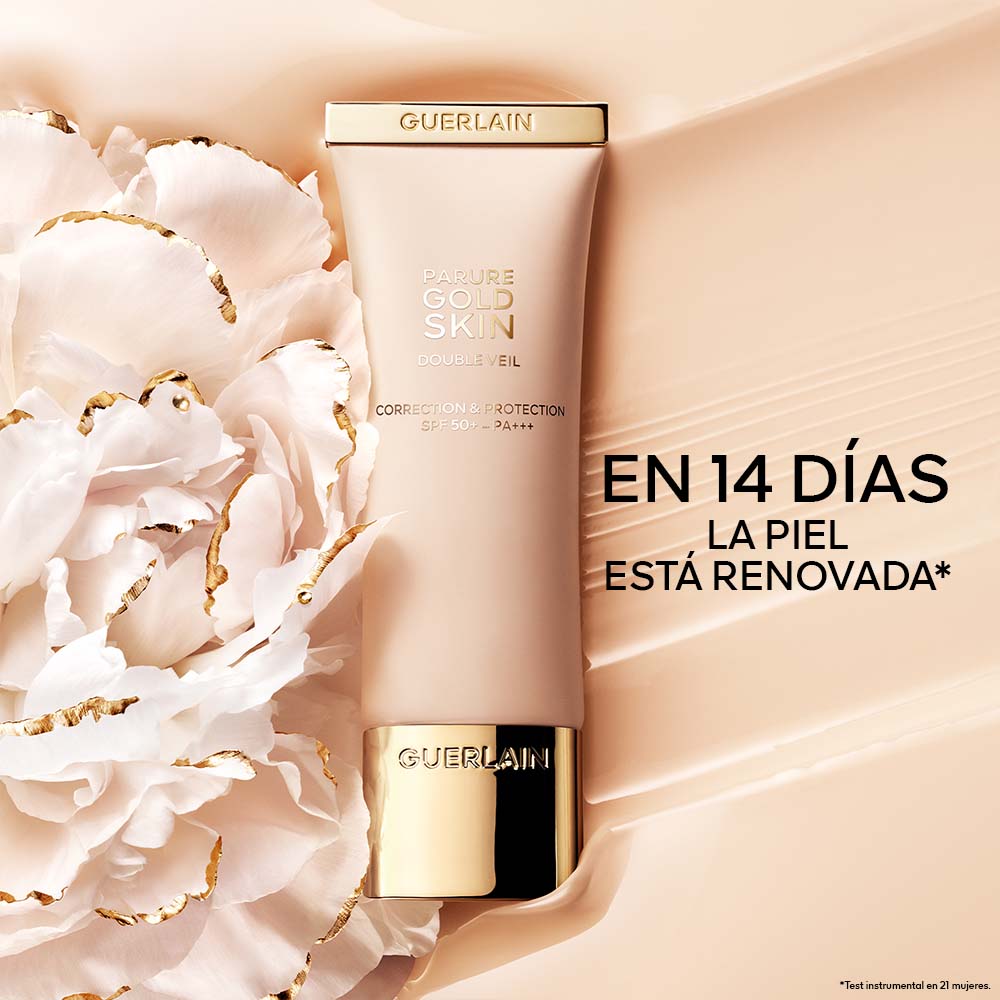 PARURE GOLD SKIN DOUBLE VEIL ( BASE DE MAQUILLAJE PERFECCIONADORA DE EFECTO REJUVENECEDOR)